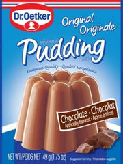 Dr. Oetker Chocolate Flavored Pudding Mix European Quality 3-Pack