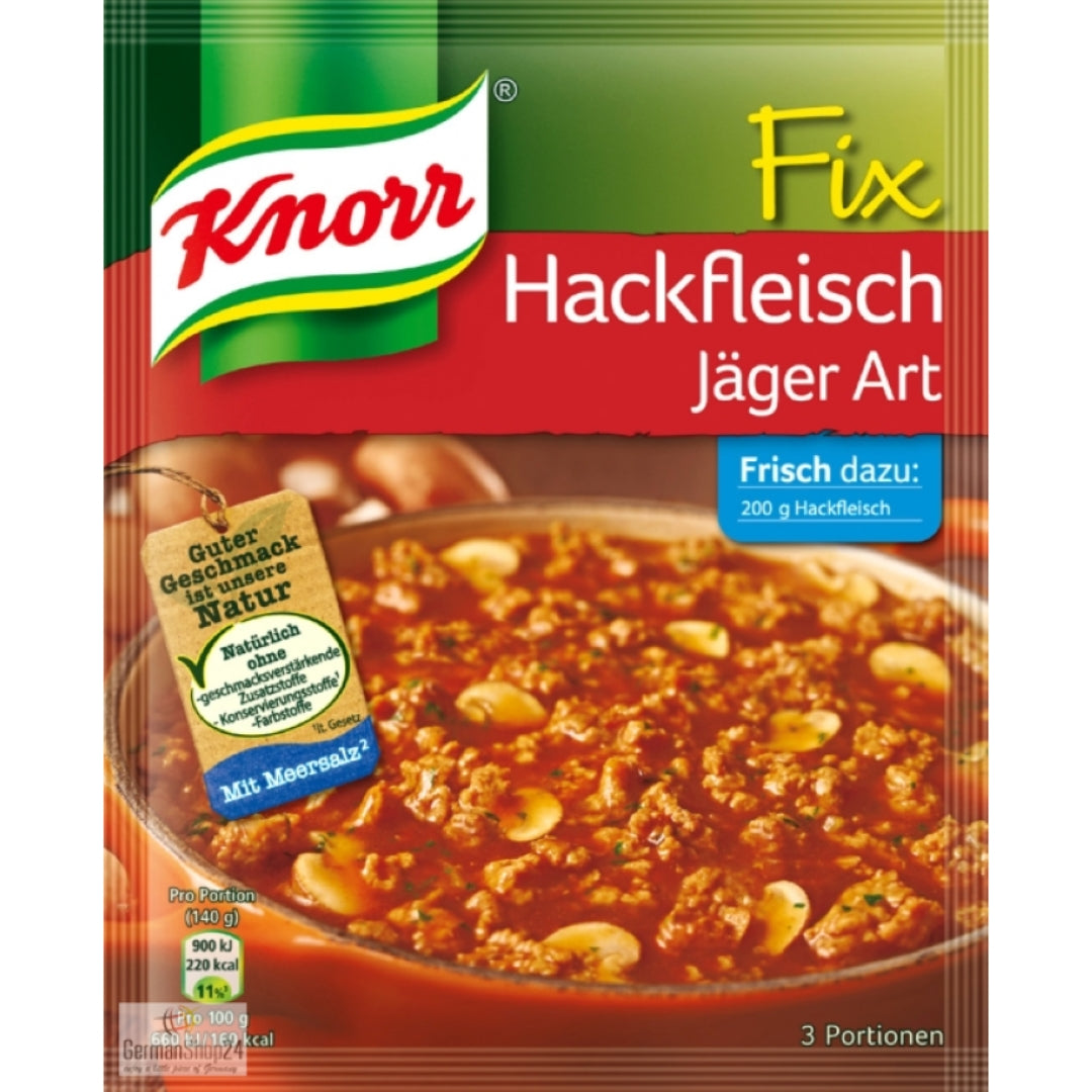 Knorr Fix for Ground Meat Hunter's Style