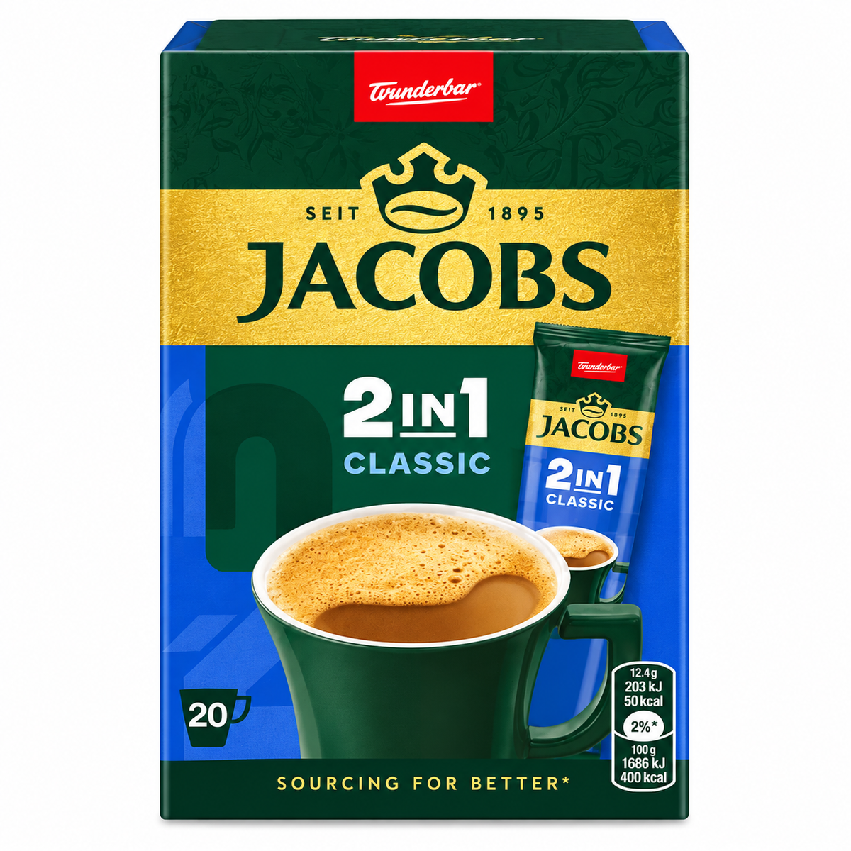 Jacobs 2-in-1 Classic 8.75 oz