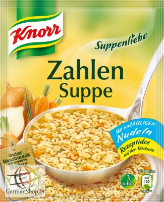 Knorr Soup Love Numbers Soup