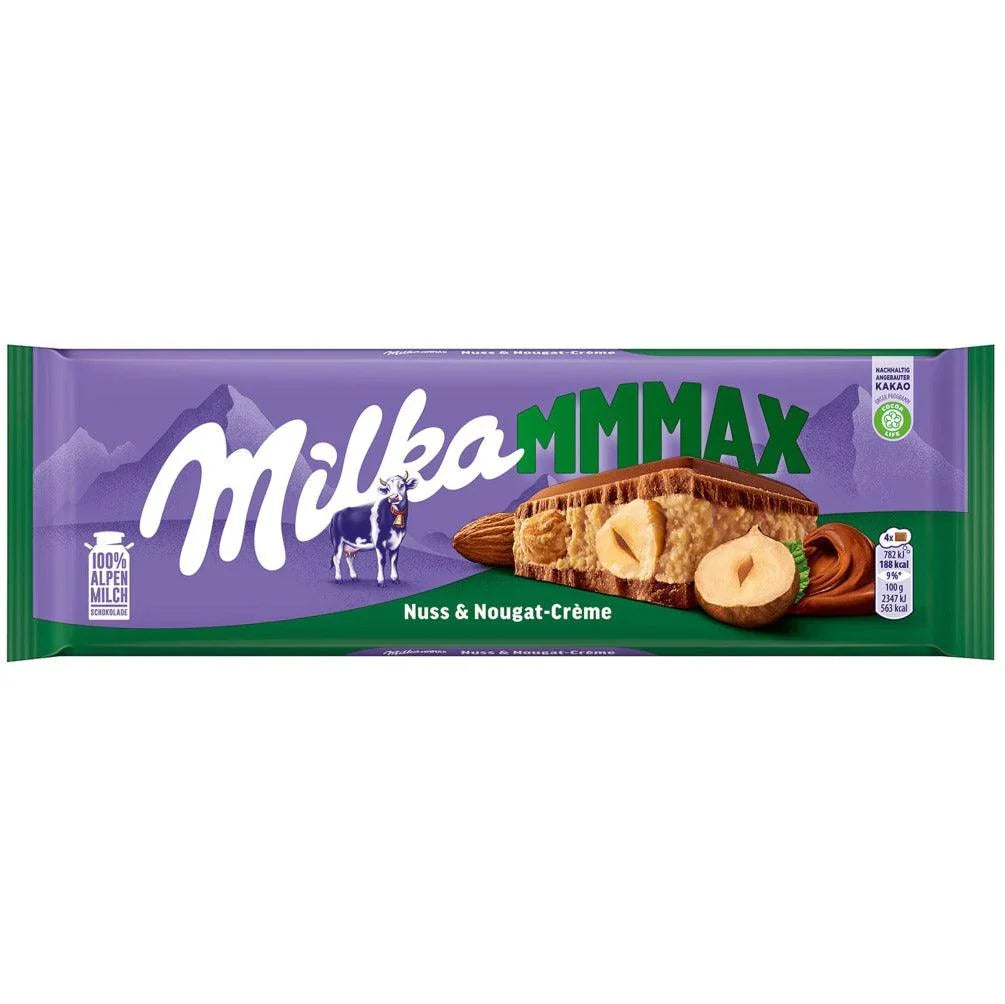 Milka Mmmax Nut & Nougat Creme 8.82 oz (Copy)