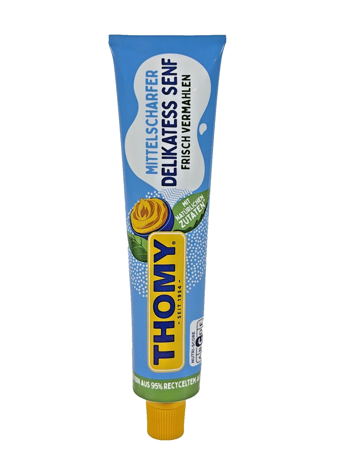 Thomy Delicacy Mustard Medium Hot 3.38 fl.oz Tube